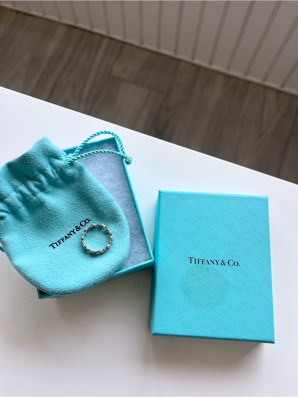 Tiffany and Co vintage XO ring size 6.5 - Picture 4 of 4
